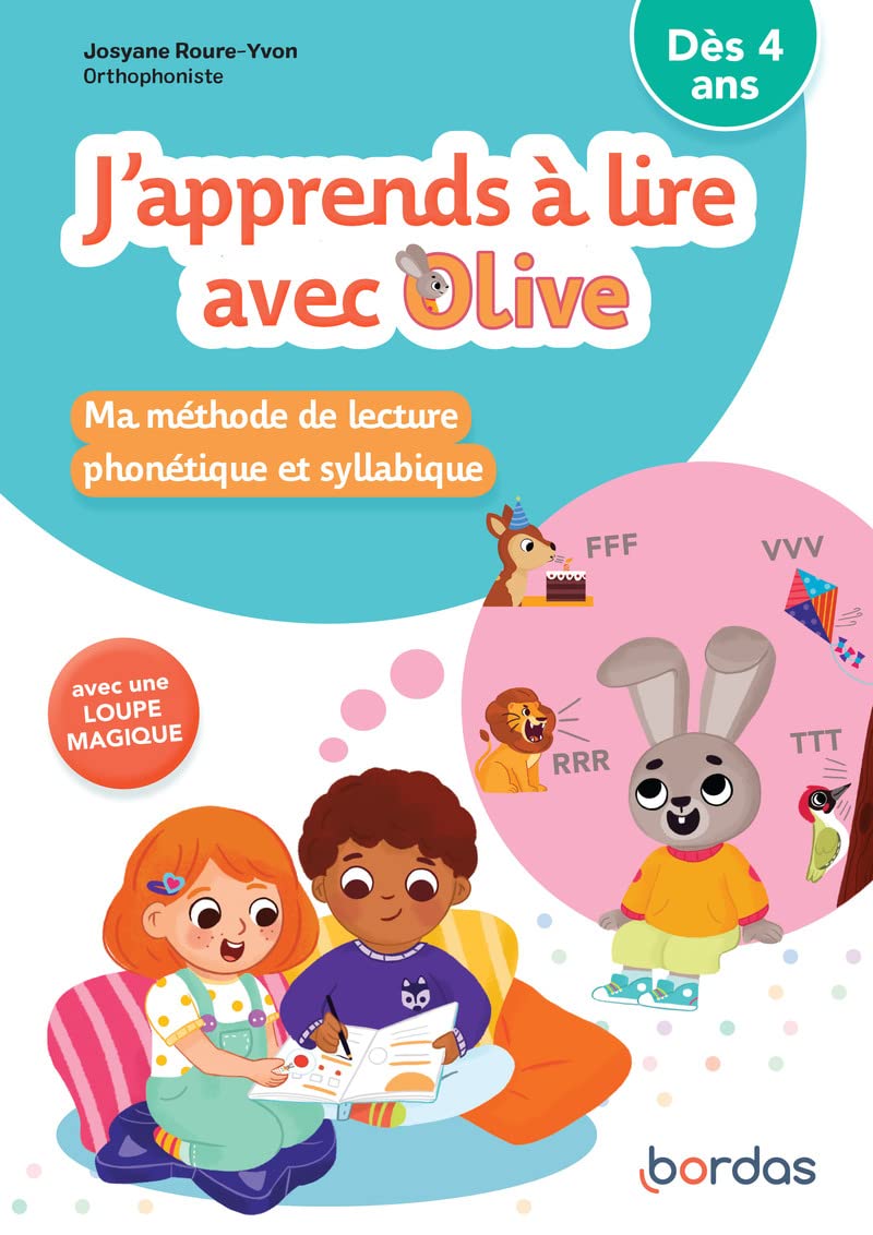 J'apprends à lire avec Olive - Ma méthode de lecture phonétique et syllabique book