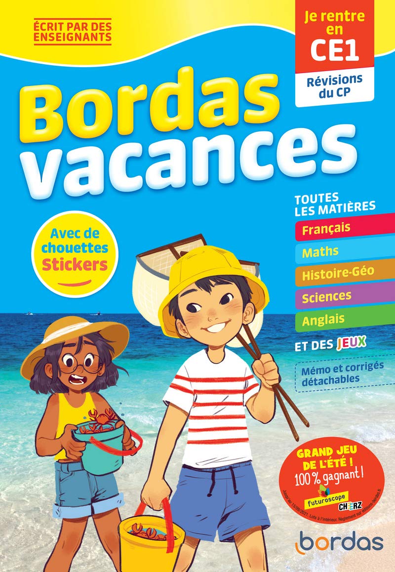 Bordas Vacances - Je rentre en CE1 book