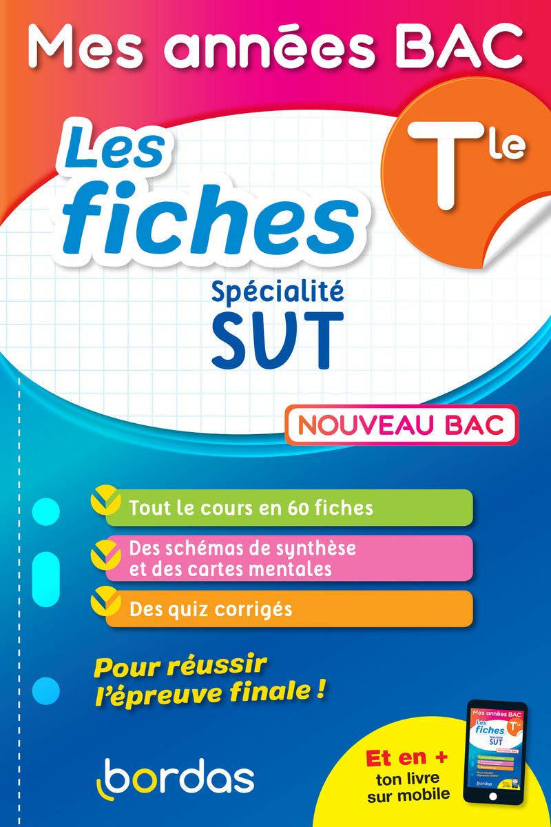 Mes années BAC - Les fiches SVT Terminale book