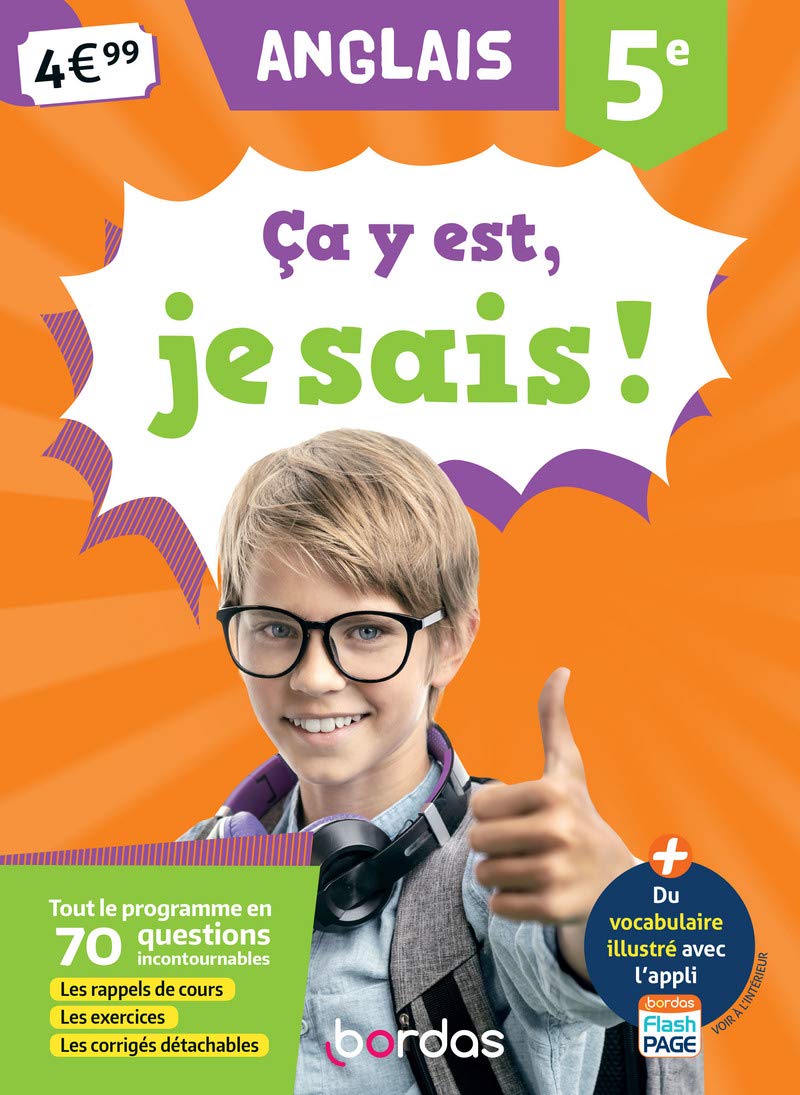 Ça y est, je sais ! Anglais 5e book