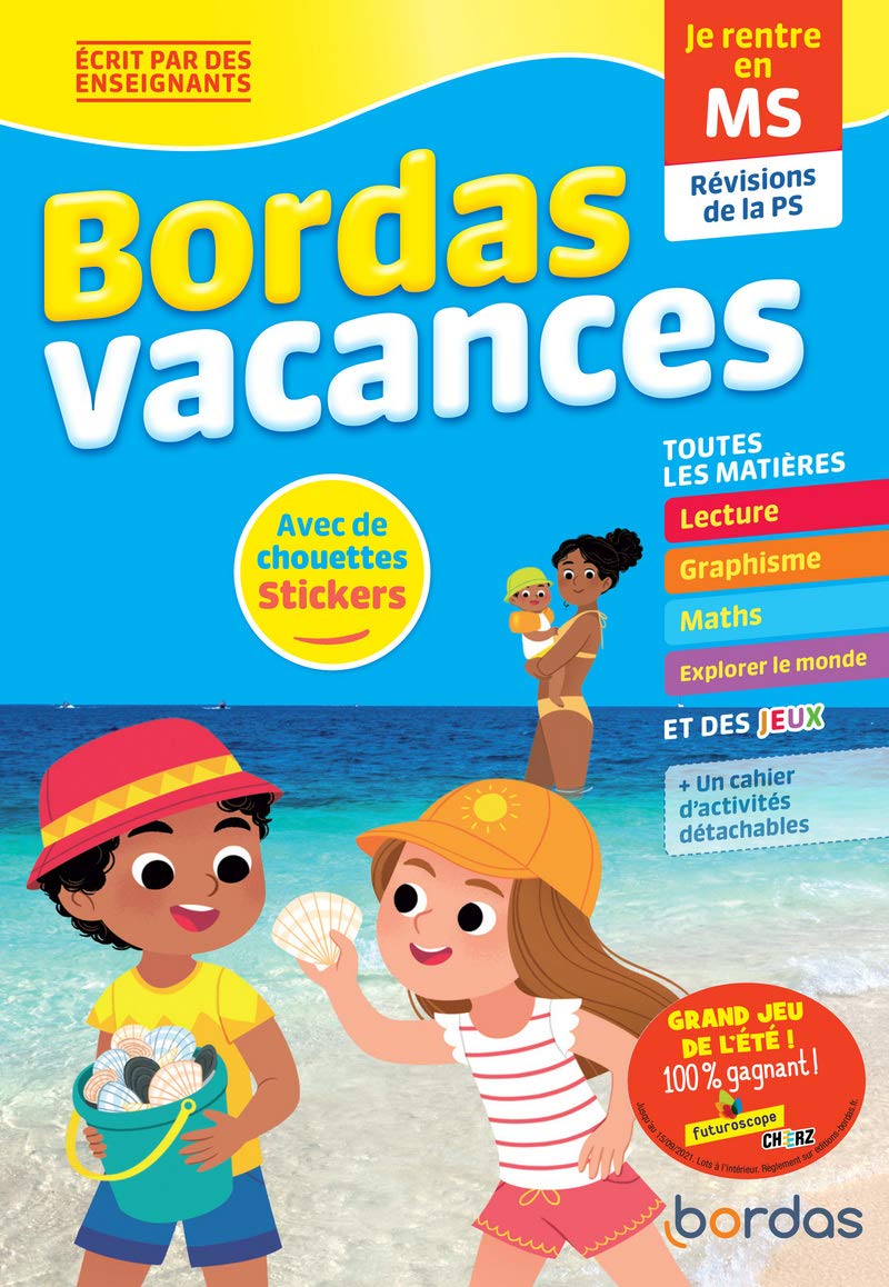 Bordas Vacances - Je rentre en Moyenne section Non-fiction