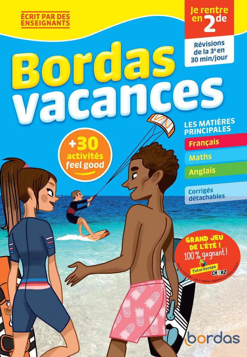 Bordas Vacances - Je rentre en 2de book
