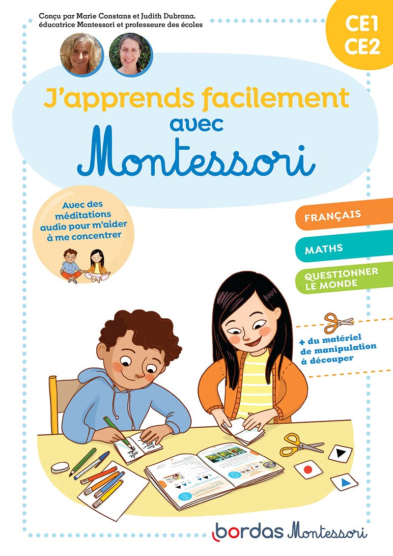 J'apprends facilement avec Montessori CE1-CE2 Professional & Reference Books