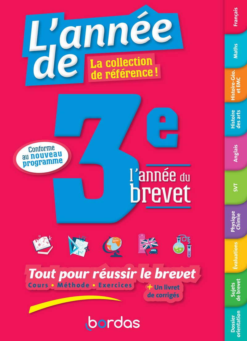 L'année de 3e - Tout pour réussir book