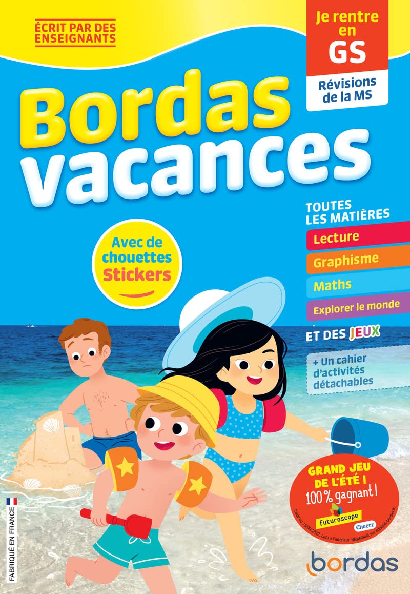 Bordas Vacances - Je rentre en Grande section - Cahier de vacances book