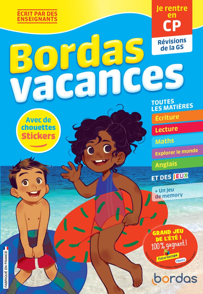 Bordas Vacances - Je rentre en CP: Révisions de la GS Professional & Reference Books