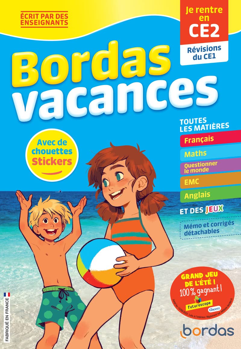 Bordas Vacances - Je rentre en CE2: Révisions du CE1 Professional & Reference Books
