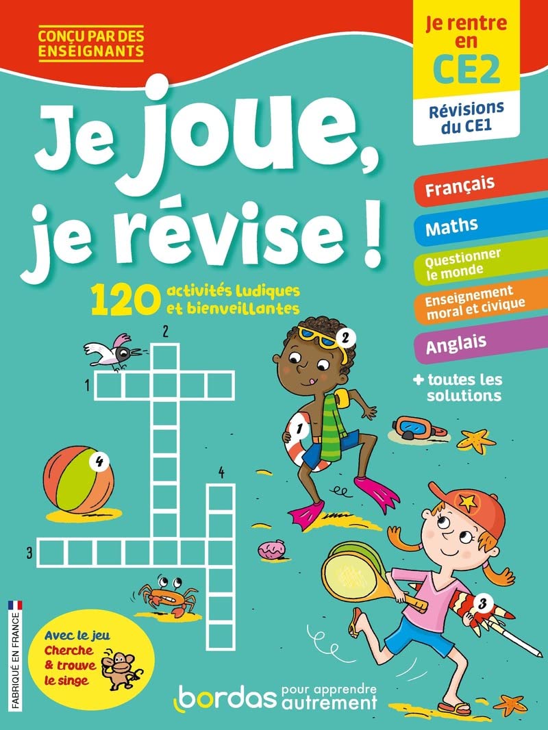 Je joue, je révise ! - Je rentre en CE2: Je rentre en CE2, révisions du CE1 Professional & Reference Books