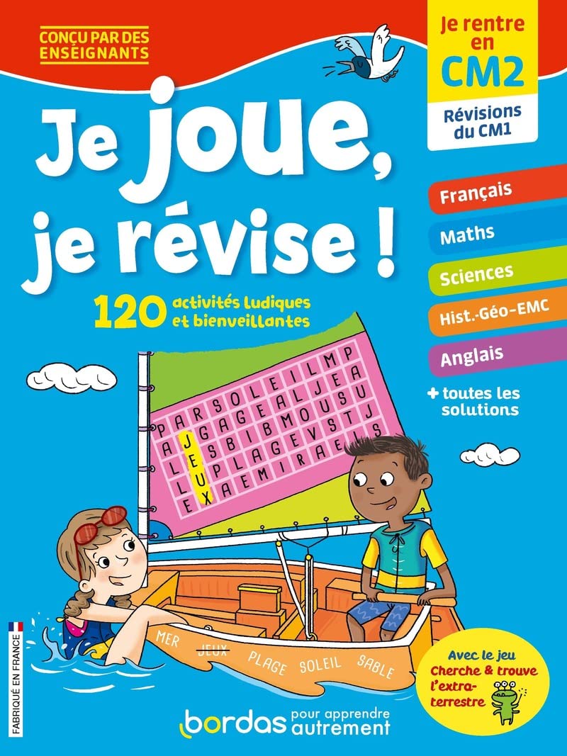 Je joue, je révise - Je rentre en CM2 - Cahier de vacances book