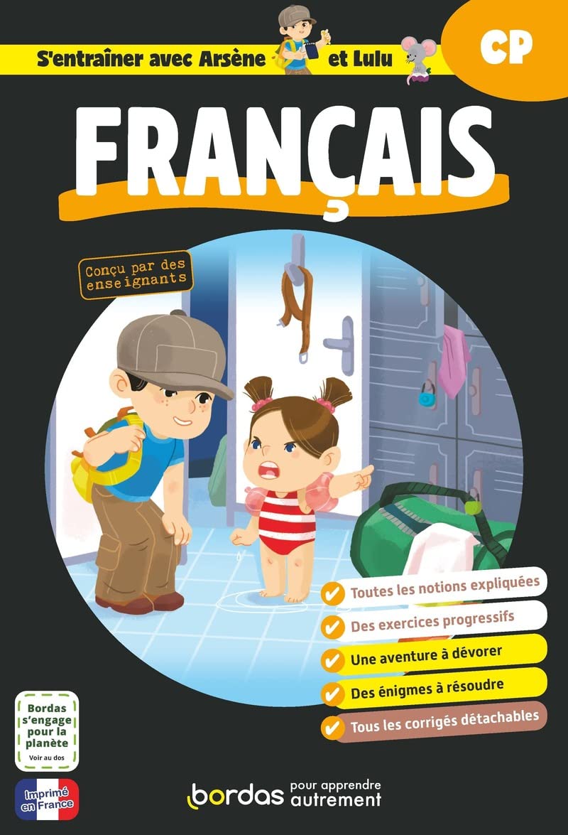 S'entraîner avec Arsène et Lulu - Français CP book