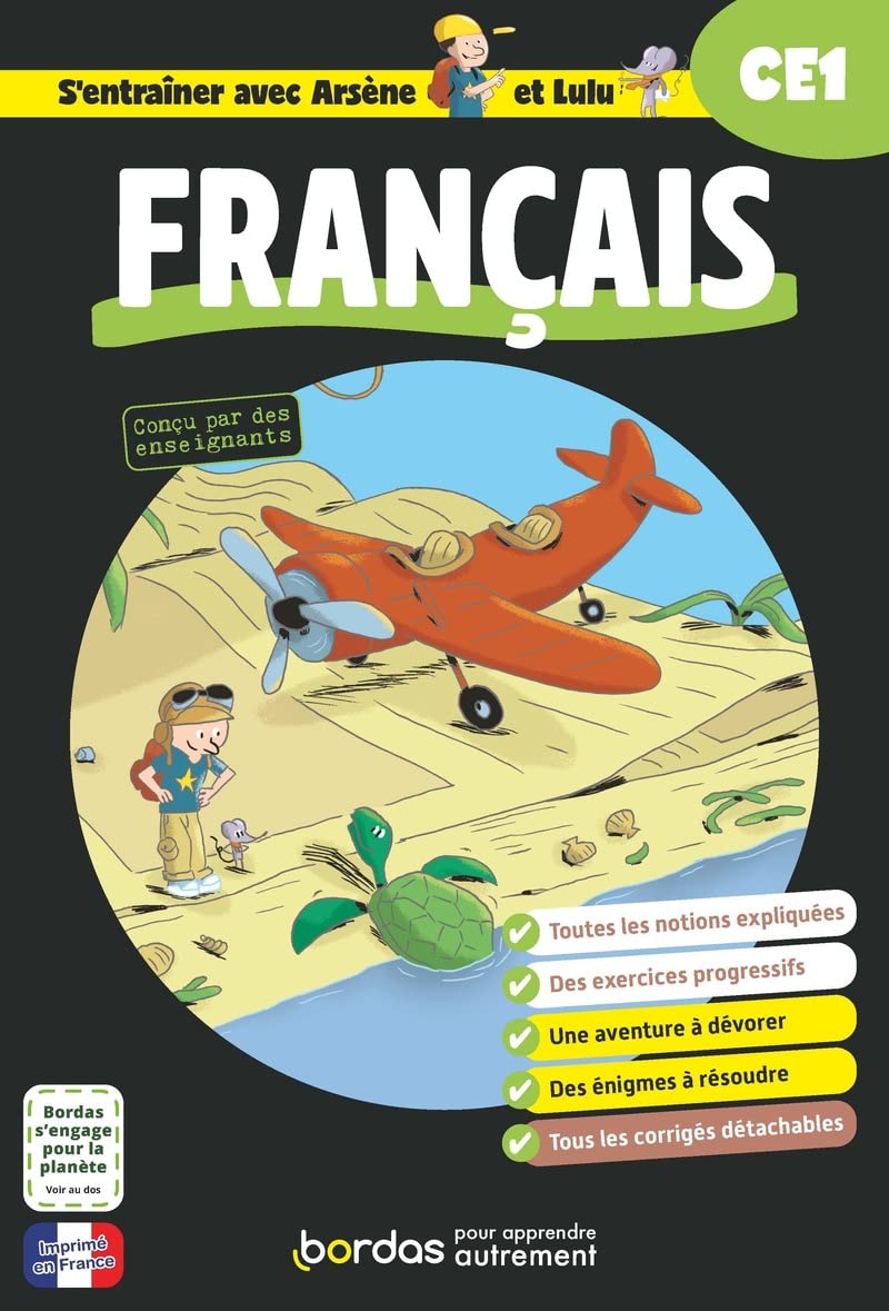 S'entraîner avec Arsène et Lulu - Français CE1 book