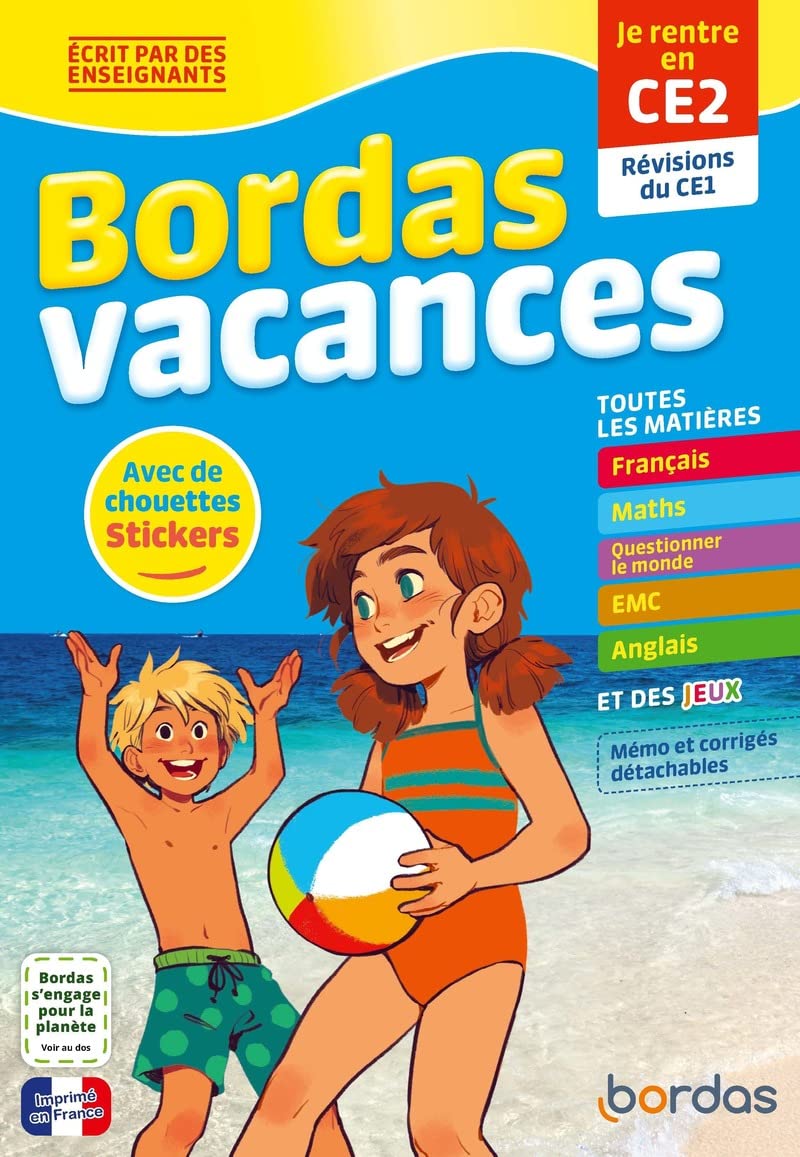 Bordas Vacances - Je rentre en CE2 book