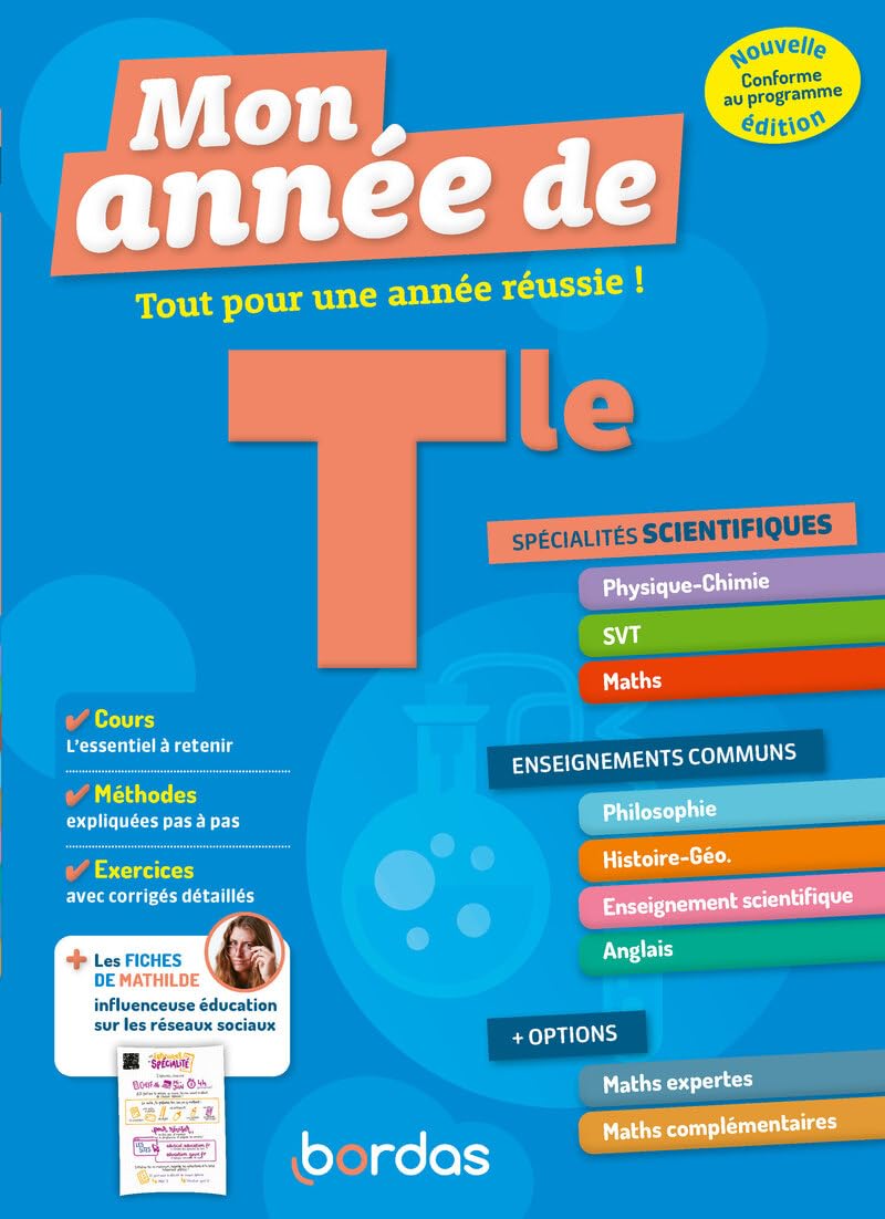 Mon Année de Tle Spécialités Physique-Chimie et Maths: Tout pour une année réussie ! book