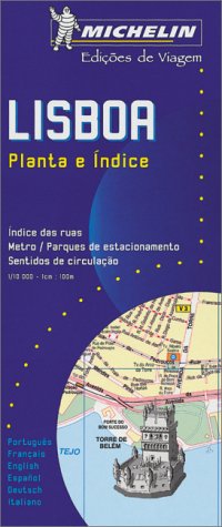 Michelin Lisboa Street Map: Indice Das Ruas : Informacoes Praticas (Michelin City Plans) Leisure, Home & Garden