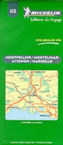 Michelin Montpellier/Montelimar/Avignon/Marseille (Michelin Maps) Leisure, Home & Garden