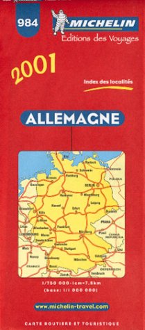 Carte routière : Allemagne, 984, 1/750000 book
