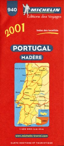 Portugal (Michelin Country Maps, Band 940) Leisure, Home & Garden