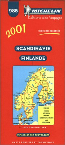 Scandinavia and Finland (Michelin Maps) Leisure, Home & Garden