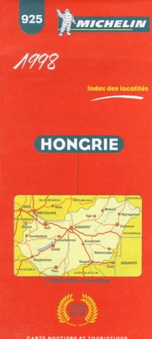 La Hongrie. Carte numéro 925 (1/100000) book