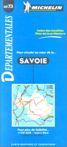 Carte routière : Savoie, 4073, 1/150000 book