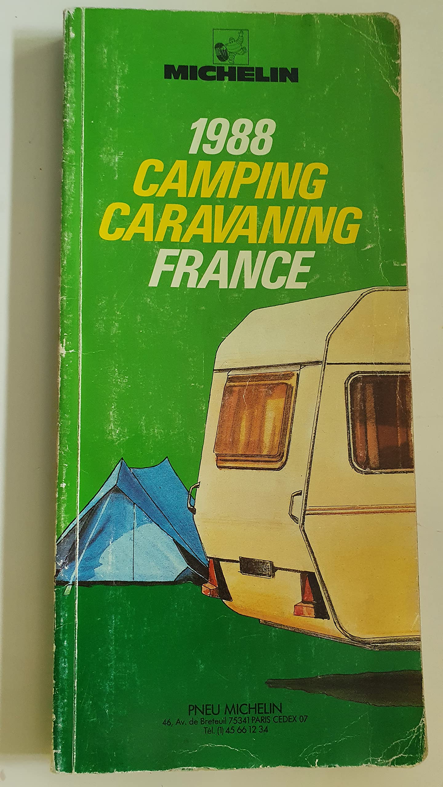 Michelin Camping and Caravanning in France 1978 Books