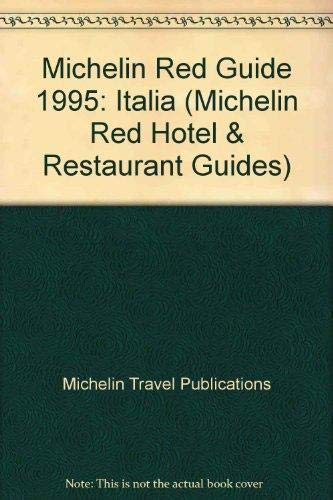 Italia (Michelin Red Hotel & Restaurant Guides) Leisure, Home & Garden