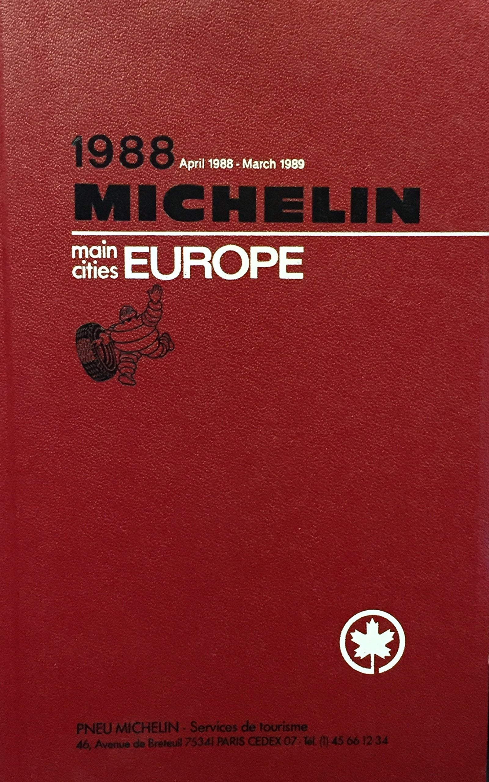 Main Cities, Europe (Michelin Red Guide) Leisure, Home & Garden