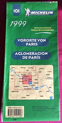 Banlieue de Paris. Carte numéro 101 (1/53000) book