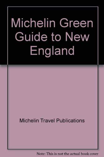 Michelin Green Guide to New England book