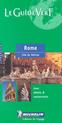 Michelin Le Guide Vert Rome (La guida verde) Leisure, Home & Garden