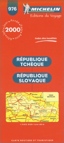 République Tchèque et République Slovaque. Echelle : 1 cm = 6kms book