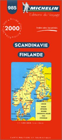 Scandinavia and Finland (Michelin Maps) Leisure, Home & Garden