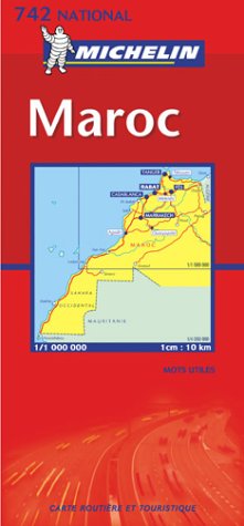 Carte routière : Maroc, N° 11742 Leisure, Home & Garden