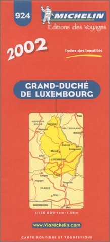 Michelin 2002 Grand Duche / De Luxenbourg (Michelin Country Maps) Leisure, Home & Garden