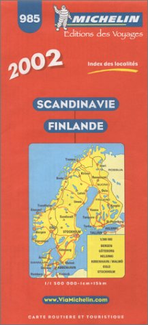 Scandinavia and Finland: No. 985 (Michelin Country Maps) book