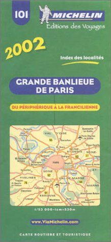 Michelin Outskirts of Paris (Michelin Country Maps) Leisure, Home & Garden