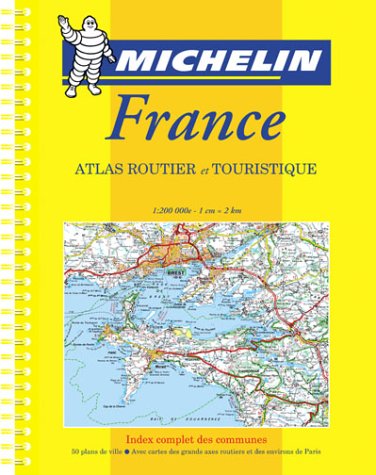 Michelin France, Atlas routier et touristique 2003 Maps & Plans