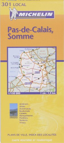 Michelin Pas-De-Calais, Somme: Includes Plans for Arras, Amiens (Michelin Local Maps) Leisure, Home & Garden