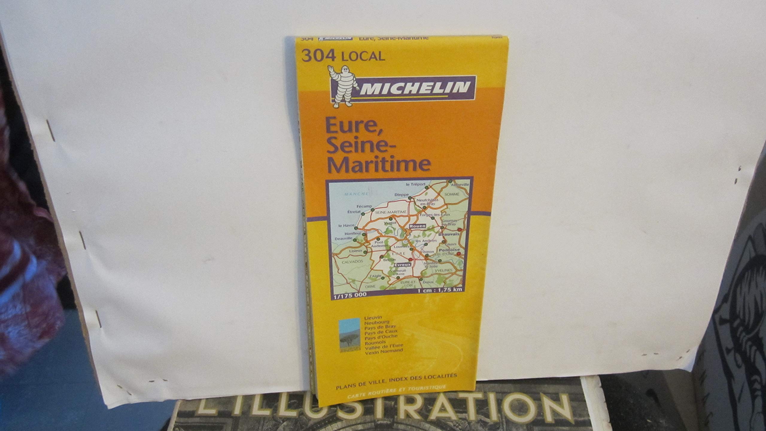 Michelin Eure, Seine-Maritime: Includes Plans for Evreux, Rouen Leisure, Home & Garden