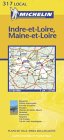 Michelin Indre-Et-Loire, Maine-Et-Loire: Includes Plans for Tours, Angers Leisure, Home & Garden
