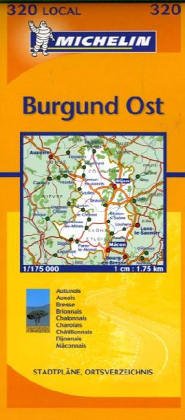 Michelin Cote-d'or, Saone-et-loire: Includes Plans for Dijon, Chalon-Sur-Saone: carte routière et touristique (Michelin Local France, Band 320) Leisure, Home & Garden