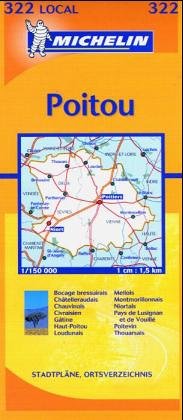 Michelin Deux-Sevres, Vienne: Includes Plans for Niort, Poitiers (Michelin Local France, Band 322) Leisure, Home & Garden