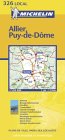 Michelin Allier, Puy-De-Dome: Includes Plans for Moulins, Clermont-Ferrand (Michelin Local France, Band 326) Leisure, Home & Garden