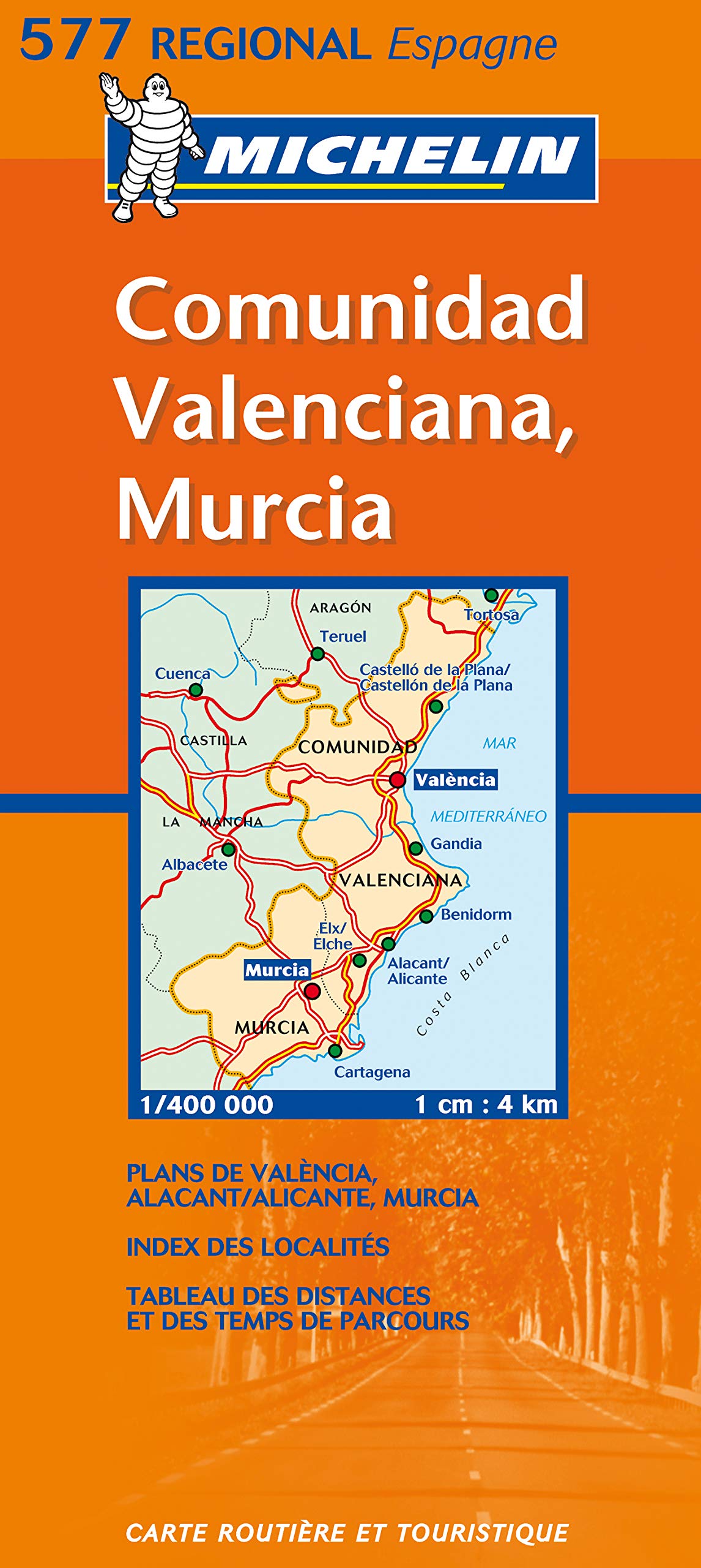 Carte routière : Comunidad Valenciana, Murcia, N° 11577 (en espagnol): carte routière et touristique (Michelin regional, 577) Leisure, Home & Garden
