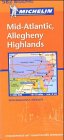 Mid-Atlantic, Halleghany Highlands. 1:500.000, Ortsverzeichnis Maps & Plans