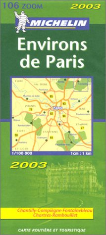 Carte routière : Environs de Paris, N° 11106 book