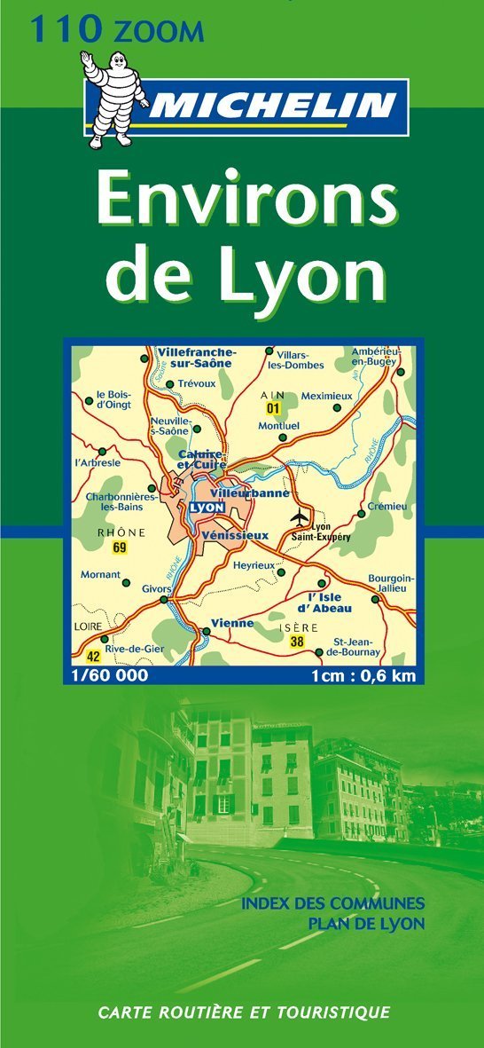 Zoomkarte Environs Lyon (Michelin Zoom Maps) Leisure, Home & Garden
