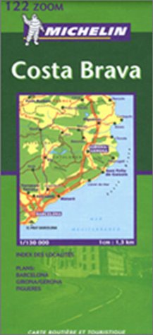 Carte routière et touristique : Costa Brava, N°112 (Carte zoom) Leisure, Home & Garden