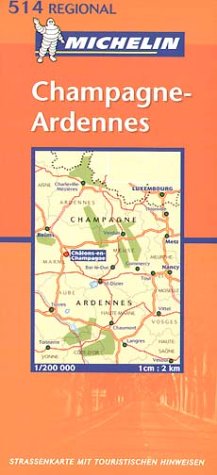 Champagne /Ardennes. 1:200000 Books
