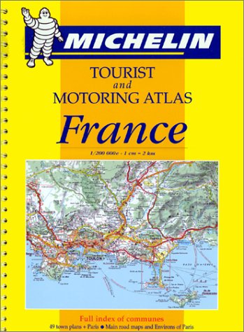 Michelin Tourist and Motoring Atlas France book